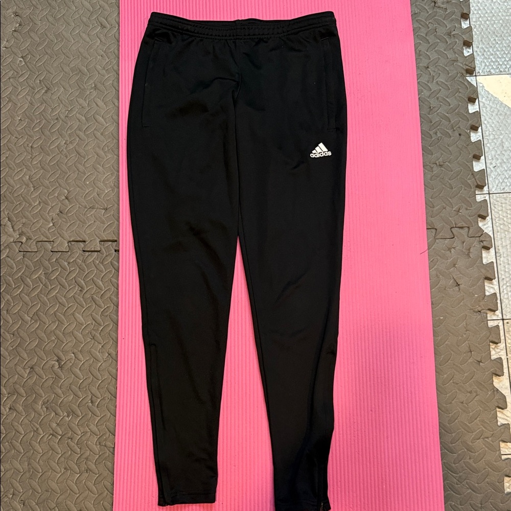 Adidas Kids Black Joggers